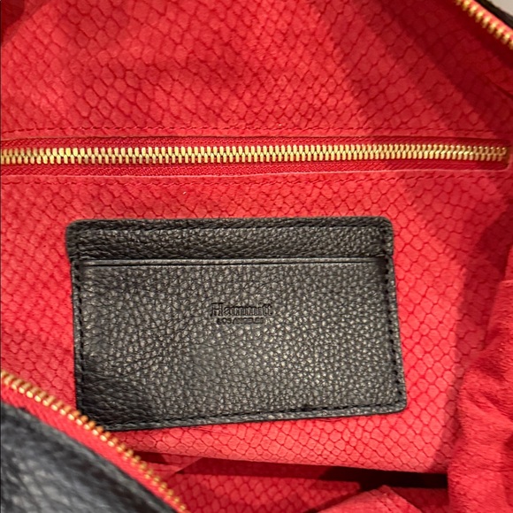 Elegant Hammitt Daniel Large Black Leather Tote Bag with Gold Accents - Picture 3 of 6